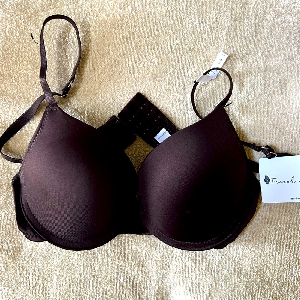 NEW Bra Size 34B Dark Brown